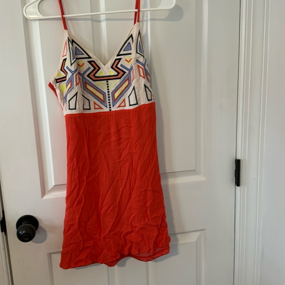 Cute orange dress